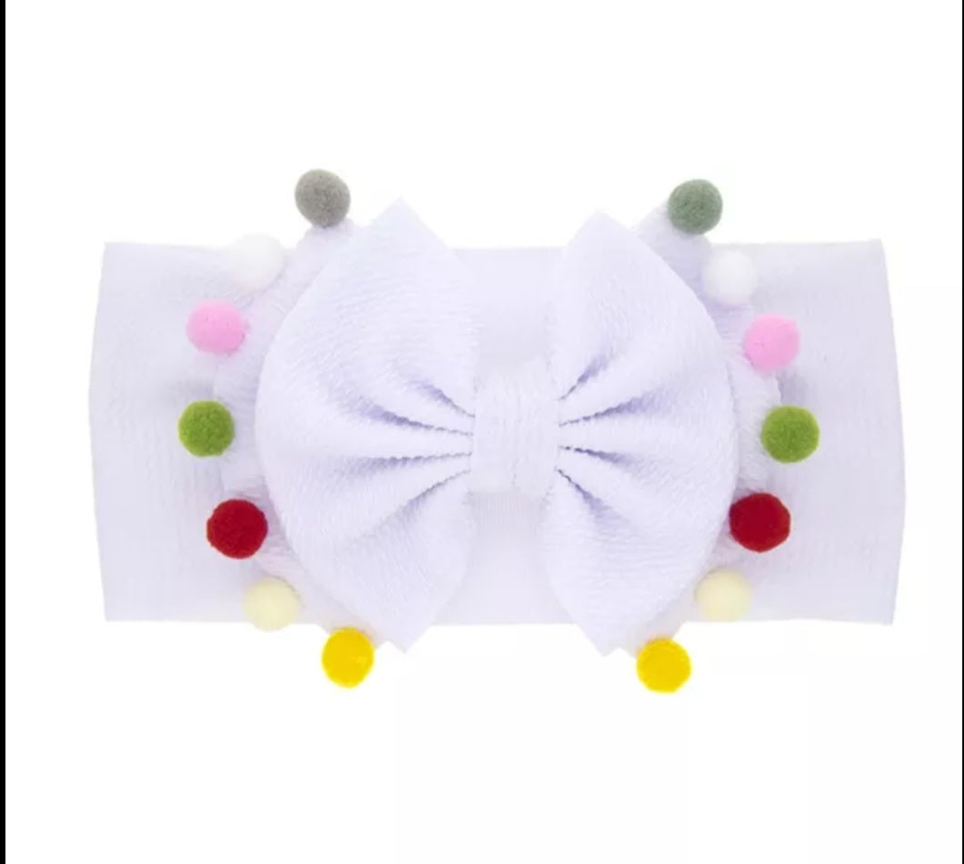 Pompom Bows