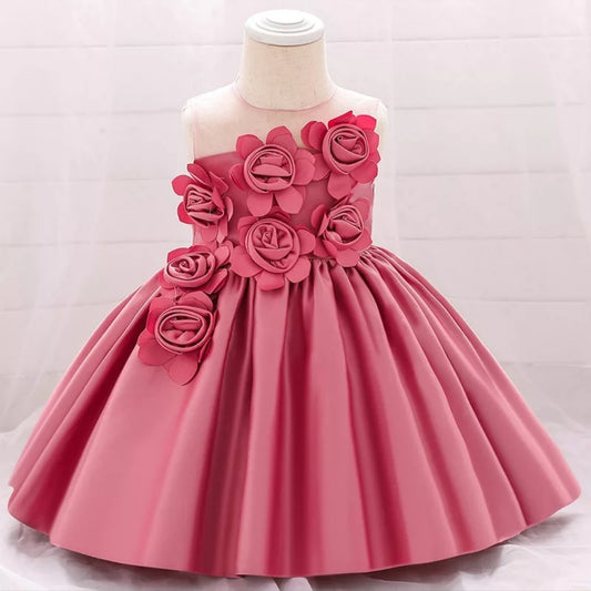 Pink Fairy Flower Dress