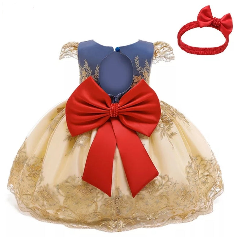 Snow white Party dress